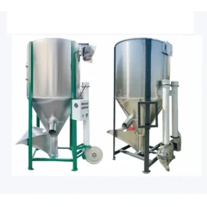 1-3Tons Raw Material Plastic PE Granule Mixing Heating Dryer Stainless Steel Vertical Mixer