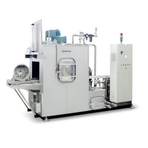 1 Ton Capacity High Pressure Solvent Rotary Spray Washer Automatic Loading Hot Water Electric Heavy Duty