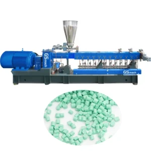 100-1000kg/h Double Screw Rubber Plastic Extruder Plastic Pellets Extruding Machine