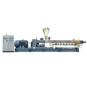 100 200kg h Parallel Twin Screw Extruder Pelletizing Granulating Machine Plastic Pelletizer for Pet Flakes