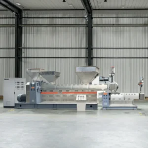 100 800kg h Plastic PP PE Film Recycling Granulator Pelletizing Baby Machine