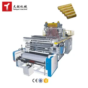 1000 Mm 3 5 Layer High Speed Cast Cling LDPE LLDPE Plastic Film Stretch PE Film Cling Film Making Machine