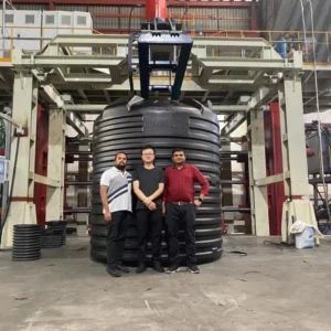 10000L 3 Layers Blow Molding Machine Water Tank Making Machinery