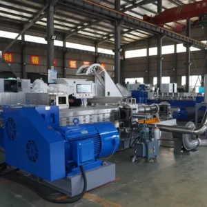 1000kg PVC Plastic Compound Caco3 Filler Masterbatch Pelletizing and Granules Production Line Polymer Extrusion Machine