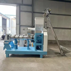 1000kg/h Full Line Fish Feed Grinder Mixer Extruder Hammer Mill Cooler Aquatic Feed Mill Equipments Floating Fish Pet Feed Plant