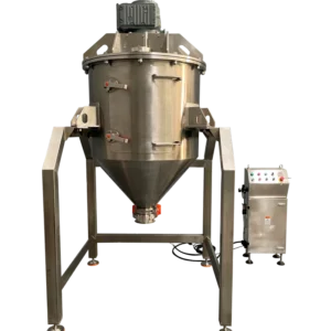 100L 300L 500L Sanitary Grade Vertical Ribbon Mixer Stainless Steel Powder Mixing Machine For Food Chemical Industry