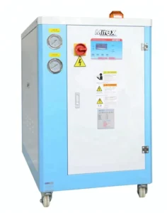 10HP Industrial Plastic Chilling Equipment Water Cooled Chiller