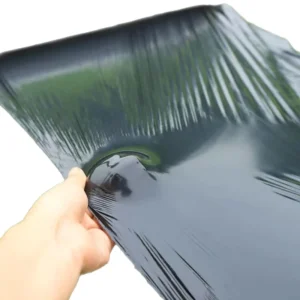 10micron Black LDPE Blow Molding Mulching Film with Cutting Service for Agricultural Weed Control Horticultural Mulch Film Roll