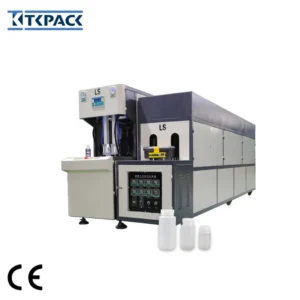 10ml-2L Semi Auto PP Bottle Making Machine for Baby Milk & Hot Fill Juice 2 Cavity Heat Resistant Blow Molder with PLC Control