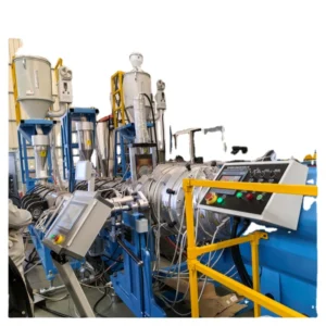 110-315mm HDPE PP PPR Single screw PLC Control Energy Saving Multi Layer Solid Wall Water Pipe Extrusion Line