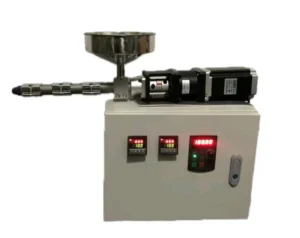 110V 220V Small Single Screw Plastic Extruder Machine Energy Saving Lab Use Accepts PP ABS PA PC PA66 PEEK PVC POM Filaments New
