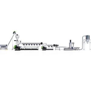 1200 KG/H Single Screw Double Stage Pelletizing Machine