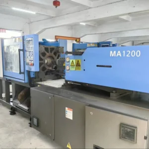 1200 Ton Hydraulic Horizontal Injection Molding Machine with 110g/s Injection Rate and 195g Injection Weight