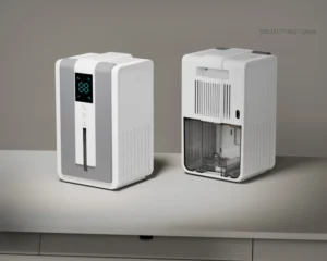 1200 ml Removeable Water Tank Electronic Air Dryer Dehumidifier Smart in Basement