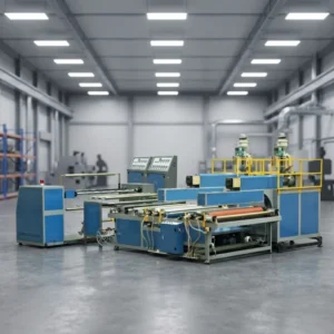 1200mm ABA High-Speed 3 Layer Air Bubble HDPE LDPE PP PE Plastic Film Extrusion Blowing Machine with Printing Machine Online