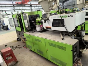 120ton Small Horizontal Hydraulic Injection Molding Machine Used Motor
