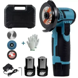 12V Brushless Battery Powered 3 Inch Mini Angle Grinder Slide Multifunctional Cutting Grinding Machine Seam Cleaning Polishing