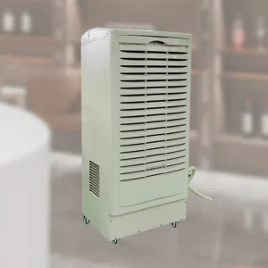 138L D 4 Wheel Commercial and Industrial Building Plastic Material Dehumidifier Air Dryer with Intelligent Humidity Control