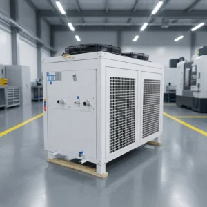 13KW High Accuracy R 32 Refrigerant Industrial Water Chiller Pump 2 Control for Plastic Injection Molding CE