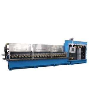 14DTY Wire Drawing Machine with Motor and Bearing Inlet 5.5 6.5mm Outlet 2 4mm Diameter 380V 22KW