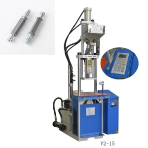 15 Ton Mini Vertical Electric Hydraulic Injection Molding Machine for ABS PP PC Materials with Cam Locking Screw