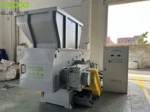 1500 Kg h Plastic Films Bags Single Shaft Multipurpose Shredder Machine Plastic Shredder Machine