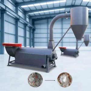 1500kg Capacity Horizontal Dewatering Drying Machine Plastic PET PP PC PVC PS Rigid Flakes Dewatering Spin Dryer Dehydrator