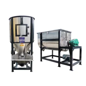 150kg 500kg 1000kg Automated Coffee Bean Sugar Spice Ribbon Mixer Stainless Steel Vertical Mixer