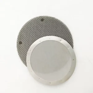 152/24 80 Mesh 60 Mesh Polymer Melt Filter Pack Disc Stainless Steel Extruder Screens