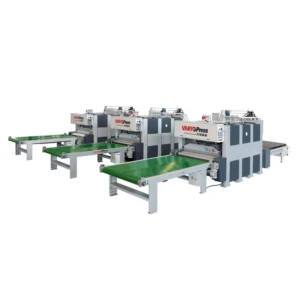 160 Ton Full Automatic Hot Press Machine with Short Cycle for Laminated Woodworking and Melamine Face Surface