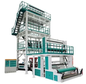 1800mm ABC 3 Layer Co extrusion Film Blowing Machine