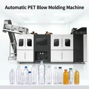 2 Cavity Automatic PET Bottle Blowing Machine High Speed Plastic Water Bottle Making Machine Line