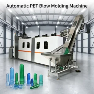 2 Cavity Fully Automatic PET Blow Molding Machine Durable Plastic Bottle Making Machine for Mineral Water Plant