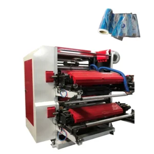 2 Color High-speed Flexo Printing Machine for Plastic Film, Paper Roll