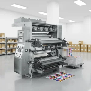 2 Colours Automatic Flexographic Letterpress Printing Machine for Polypropylene Plastic Bags and Paper Bags with Stack Structure