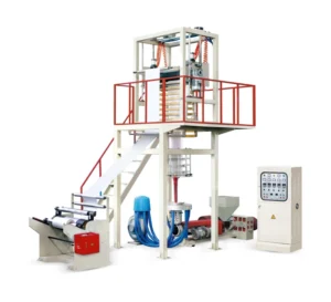 2 Layer ABA Co extrusion Blown Film Extruder Machine HDPE LDPE PE Film Blowing Machine Fully Automatic