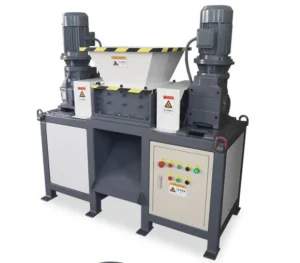 2 Shaft Shredding Machine Plastic Chipper Shredder Waste Foam Twin Shaft Machine