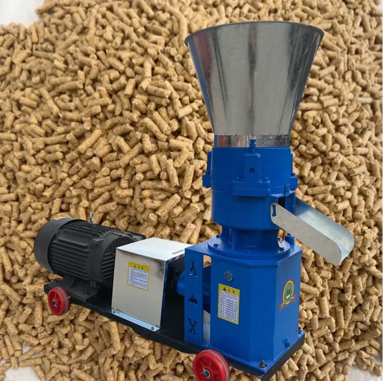 2 Ton H Factory Direct Sale High Productivity Feed Pellet Machine for Poultry Livestock Chicken Rabbit 220V 380V Voltage