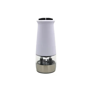 2 in 1 Electric Battery Powered Portable Pepper Salt Grinder Food Grinder for Spices Outdoor Plastic Salt & Pepper Mill