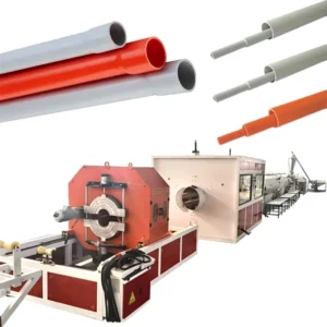 20-500mm PVC Electrical Conduit Water Supply & Drainage Pipe Extrusion Production Line