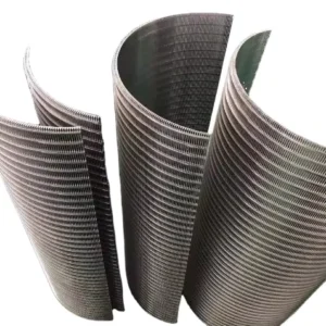 20 Micron Johnson Curved Wedge Profile V Wire Sieve Bend Screen Arc Screen Plate For Waste Water Filtration High Filter Meshes