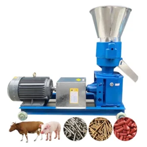 200-300Kg Per Hour Small Scale Animal Feed Pellet Machine for Poultry Livestock