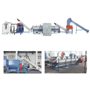 200-300kg/h PE Film Washing Line PE PP BOPP HDPE LDPE LLDPE Film Washing Line Plastic Recycling Production Line
