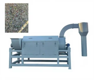 2000kg/h Plastic Flakes Dewatering Machine PP PE PET Centrifugal Dryer Split Screen