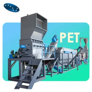 2000kg h Plastic Washing Line for Waste Pet Bottles with Crusher Machine for Sale