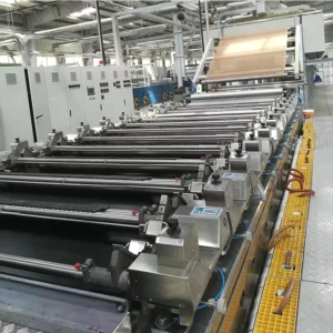 200CM 6 Color Non Stop Operation High Precision Rotary Screen Printing Machine