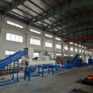 200KG/H Plastic Bottle Washing Line Recycling Plant For PET Pet Bottle Plastic Washing Machine
