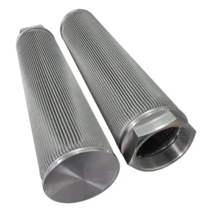 20Inch 10Micron Stainless Steel Polymer Melt Pleated Filter SS316 Candle Filter for High Temperatures New Condition