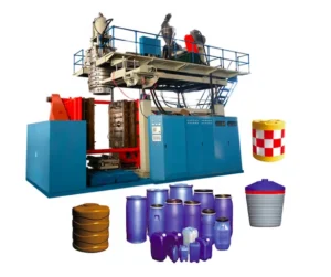 20L 50L Small Extrusion Blow Moulding Machine Jerrycan Drum Stretch Blow Molding Machine