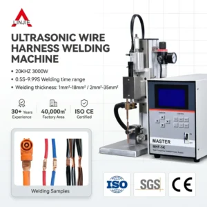 20kHz 3000W CE ISO Certified Ultrasonic Metal Welder Machine 1mm 18mm Thickness Copper Wire Harness Welding